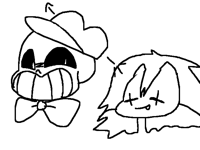 Funtime sans and chill jevil