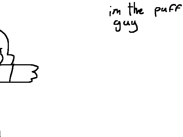 I'm the puff guy (trash post w/OC's)
