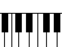 The legend DELTARUNE short piano notes