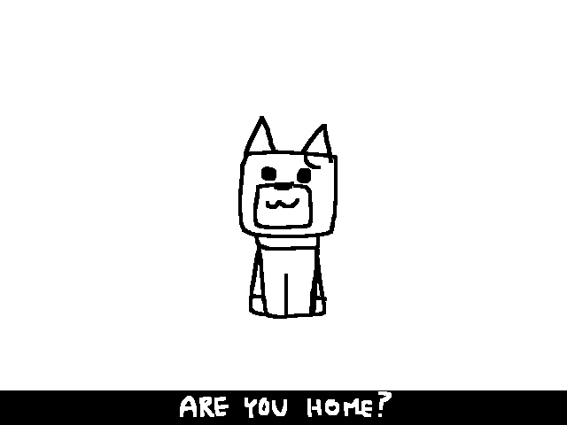 When ur minecraft dog is waiting for u in hardmode