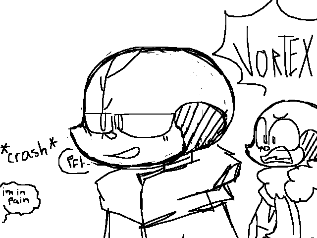 If vortex fell down the stairs