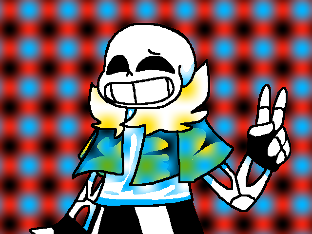New sans character I made lmao