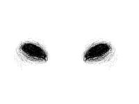 Black eyes animated
