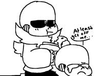 The cookies is his