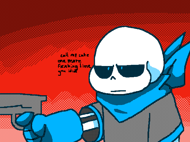 He has the gun