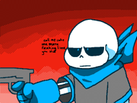 He has the gun