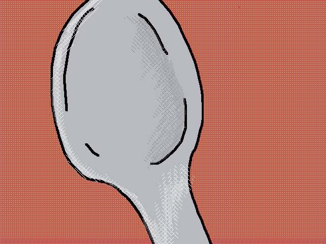 ONLY A SPOON FULL!