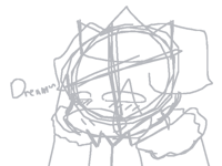 Told my older brother to finish this sketch and uh