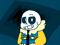 OuterTale sans @JaimeArt