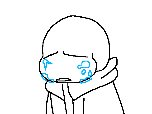 I like drawing tears