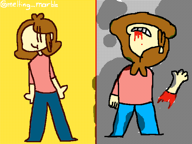 Make me look scary Art by:@things2do