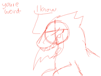 I don't know anymore I'm just making random drawin