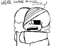 Here have a hug....