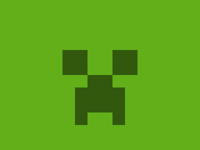 Minecraft Creeper Face