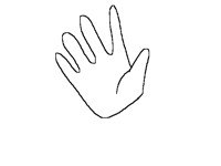 I guess... I can make 5 fingers now...