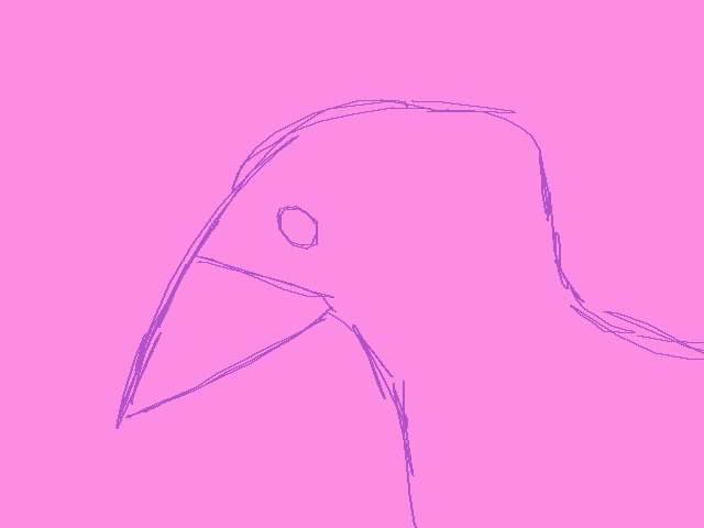 A crow in a dream
