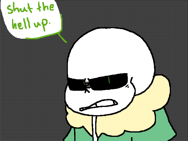 Ever seen zen actually mad and serious?