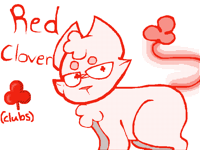 Red Clover (new oc!)