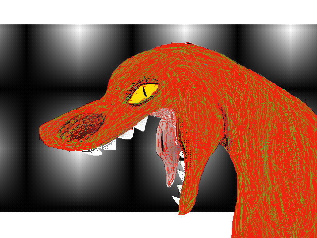 Dino but colored