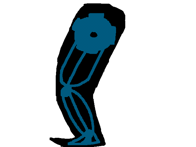 Robot leg