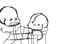 Y u gotta b so rude