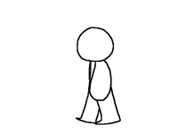 Weirdest walk cycle I made yet