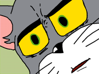 Confused tom