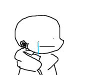 Drawing with my left be like