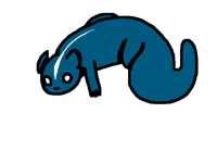 Blue skunk OC