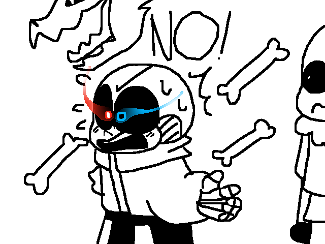 A knife