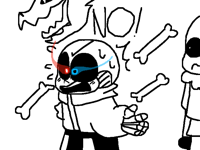 A knife