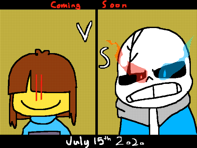 Frisk vs Sans (MASSACRETALE AU) coming soon