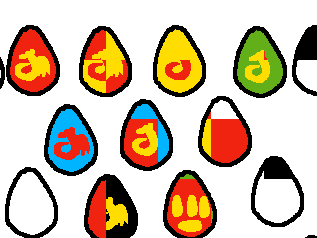 Egg adoption choose (the egg color to pick one)