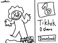 Ugly a** idiot tik tok guy