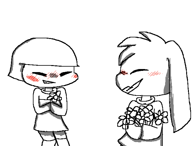Two birds on a feather WIP