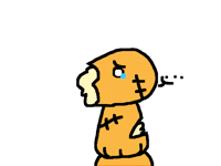 Massacretale scared dummy