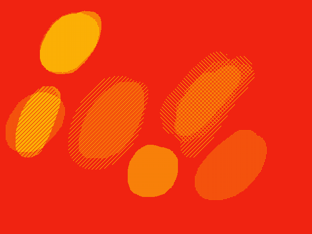 Testing some orange dithering