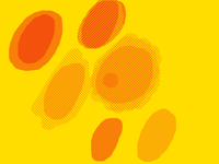 Testing some orange dithering