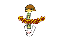 Chara and Asriel