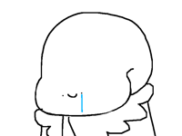 :,)