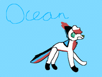 Art Trade with @OceanPaws04