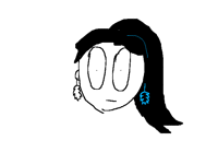 I'm wearing dangling earrings idk if I like them