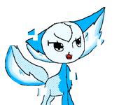 My new OC Glitchy