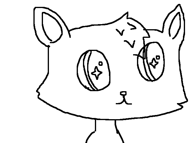 Wolf blinking