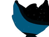 Galaxy cat animation