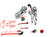 My OC (inspired by NARUTO and undertale)