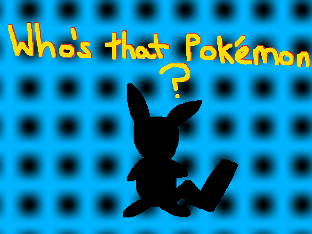 Who's That Pokèmon?!