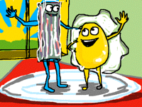 If food was glad to see you!
