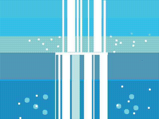 Abstract Waterfall