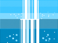 Abstract Waterfall